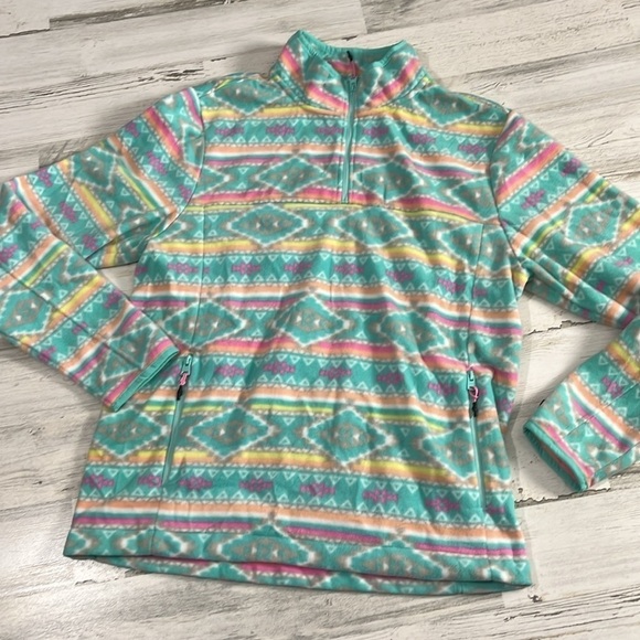 Chubbies Recycled Flame Commander 1/4 Zip Sweatshirt Size Large - Picture 5 of 14